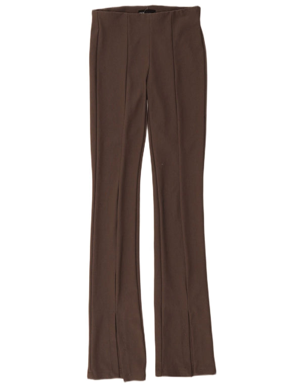 Pantaloni casual svasati da donna Zara XS W24 L34 Grigi