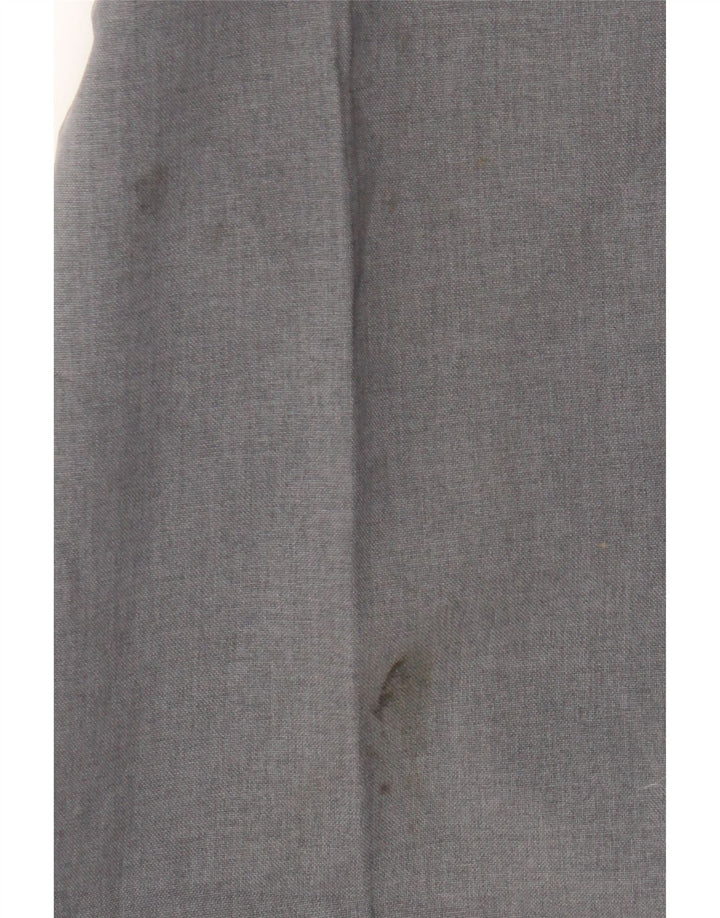 Pantaloni casual dritti da uomo Farah W34 L27 poliestere grigio