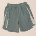 Pantaloncini sportivi grafici da uomo Under Armour verde medio color block
