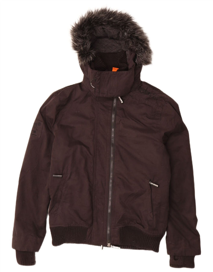 Giacca a vento da uomo Superdry The Windbomber UK 40 Large Nera