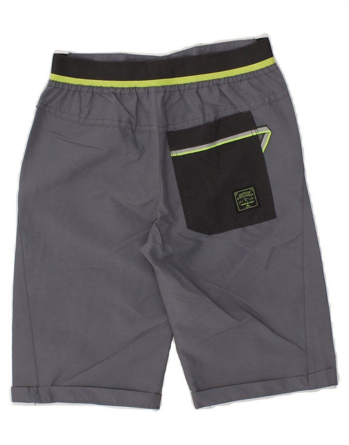 DECATHLON Boys Chino Shorts 8-9 Years W23  Grey Polyester Vintage Decathlon and Second-Hand Decathlon from Messina Hembry 