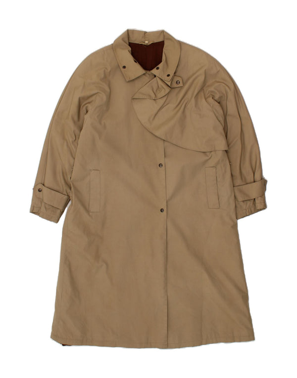 INCOM Womens Trench Coat IT 42 Medium Brown
