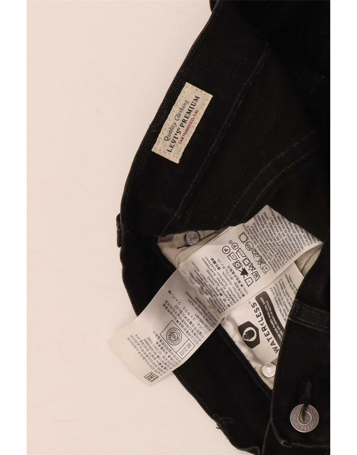 Jeans slim da donna Levi's W30 L30 cotone nero