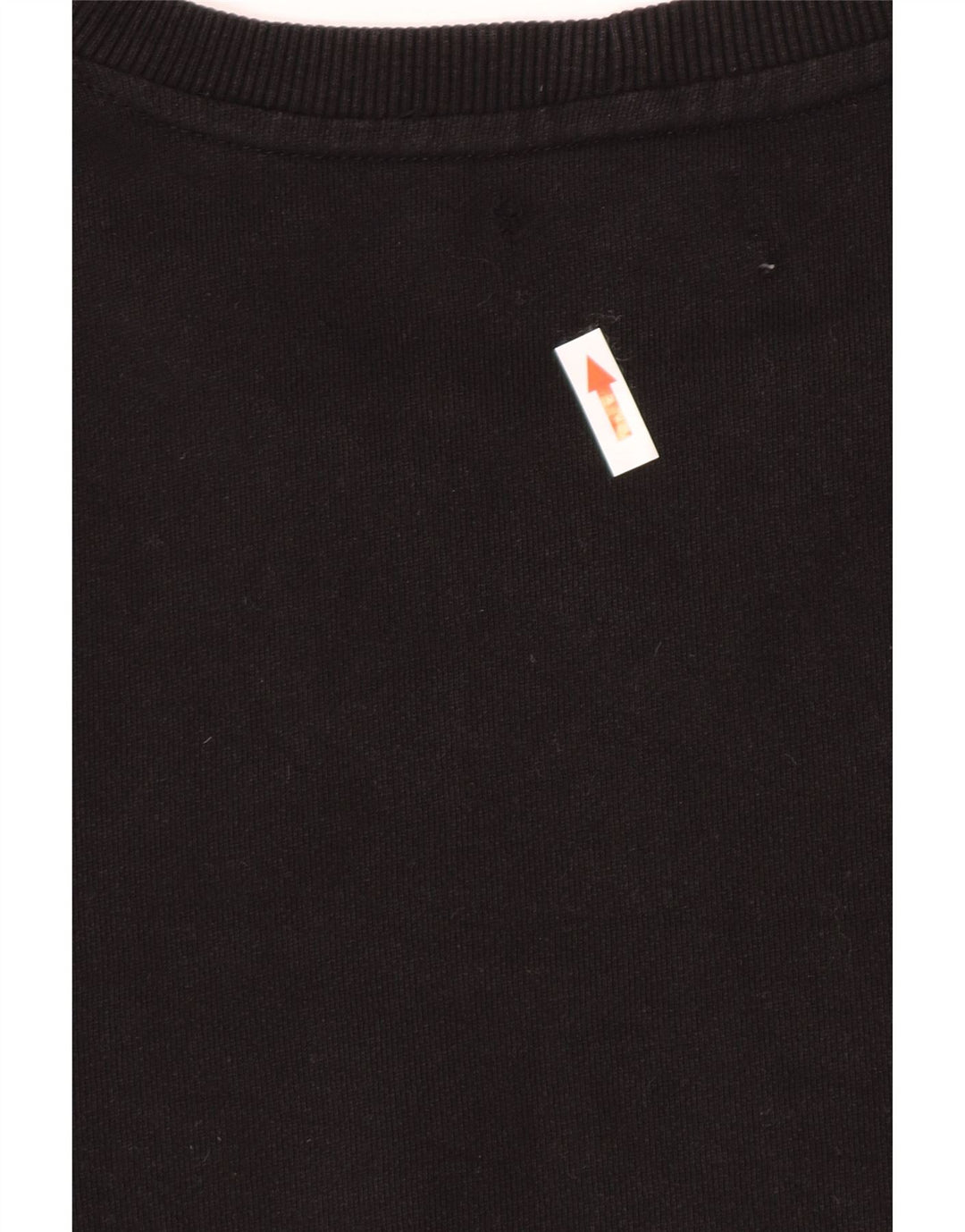 Felpa Zara Uomo Maglione Grande Cotone Nero