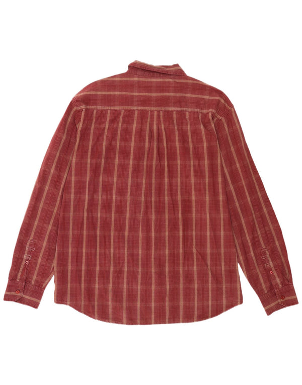 Camicia da uomo Wrangler 2XL in cotone a quadri marrone
