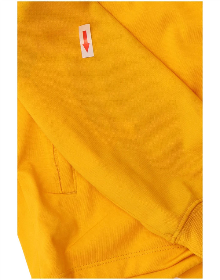 Giacca da tuta grafica da ragazzo Nike Roma Roma 13-14 anni XL poliestere giallo