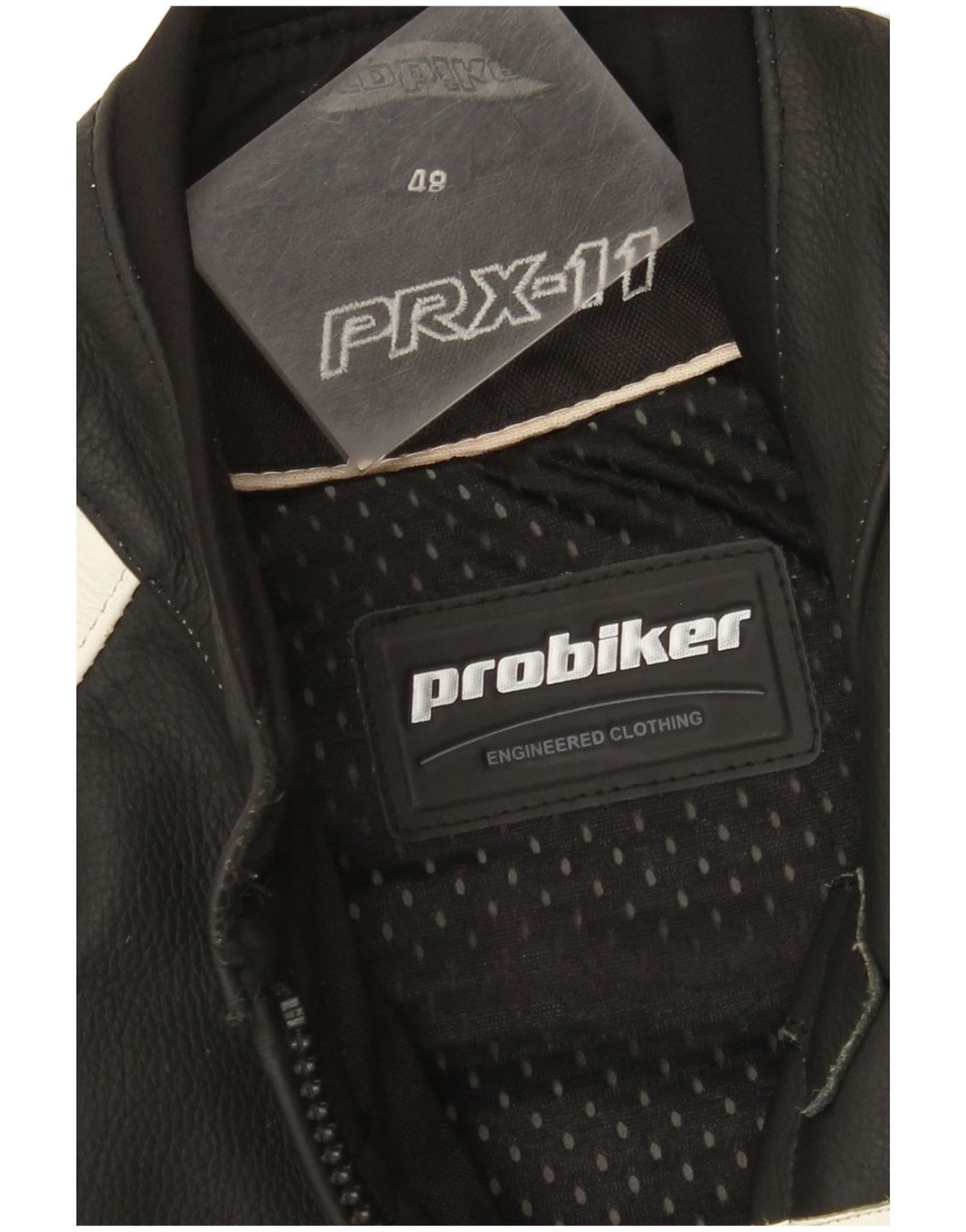 Giacca da corsa grafica da uomo Probiker IT 48 Medium Black Colourblock