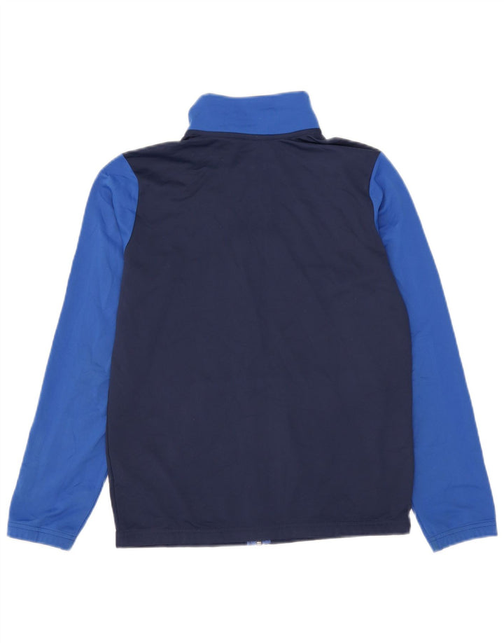 Giacca superiore della tuta da ragazzo Nike 12-13 anni Large Blu Navy Colourblock
