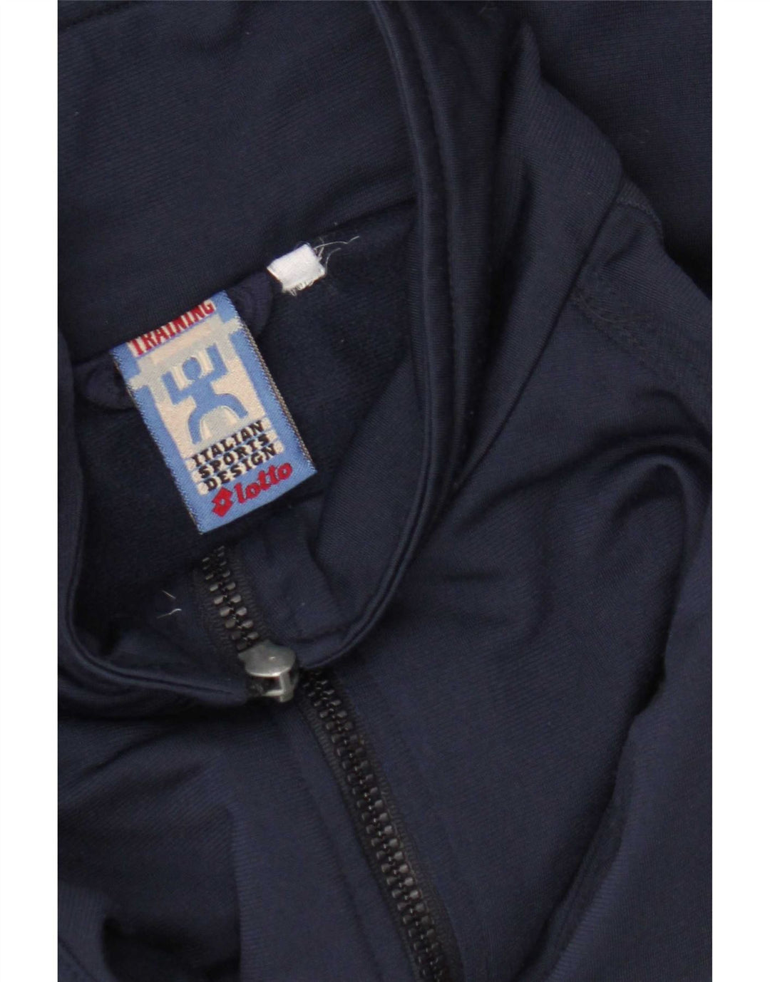 Giacca da ginnastica grafica da uomo Lotto grande blu navy