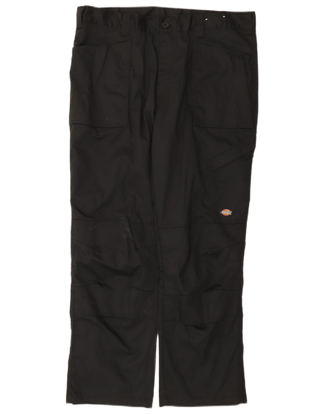 Pantaloni cargo dritti da uomo Dickies W38 L28 poliestere nero