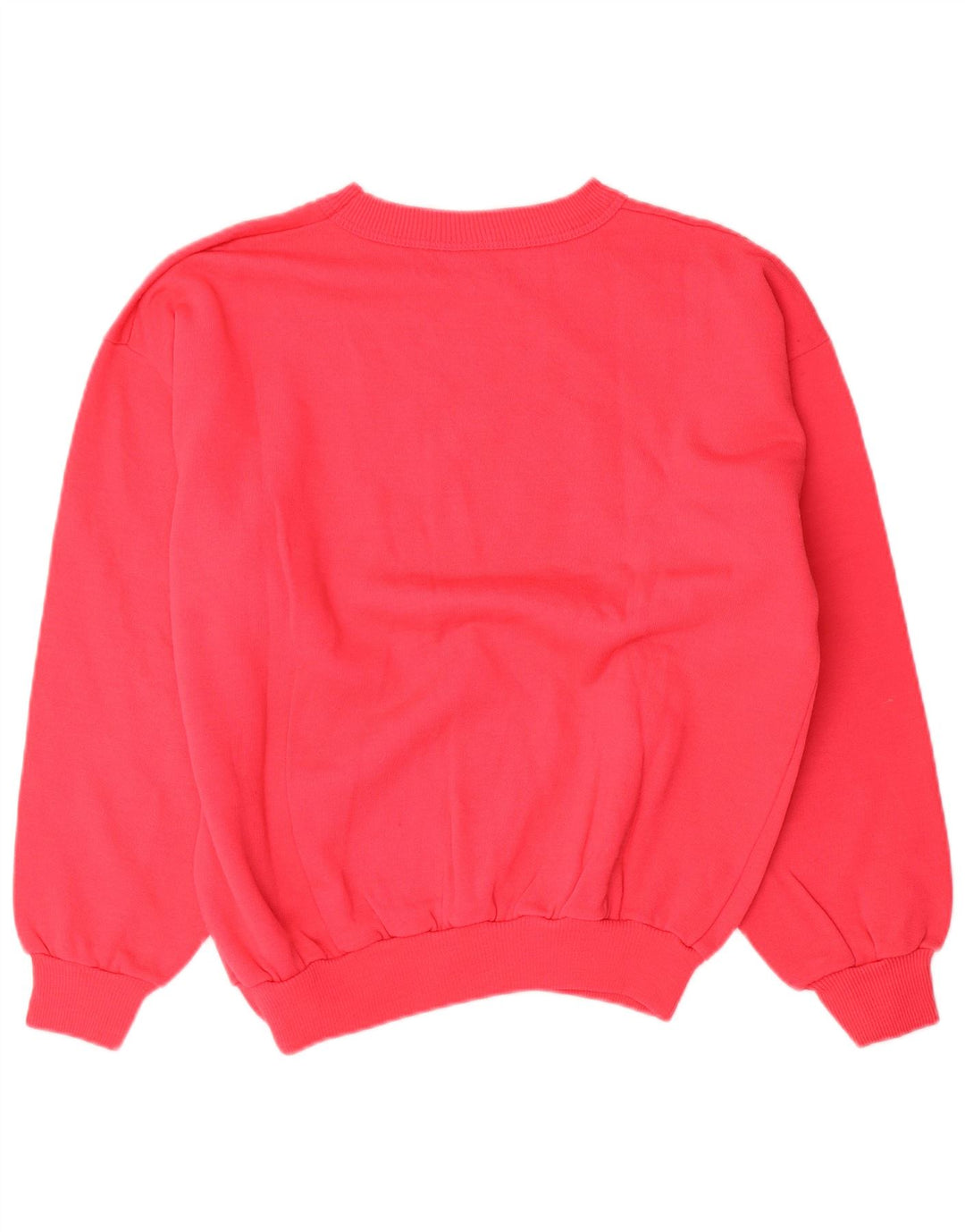 Felpa grafica da uomo vintage in cotone rosa medio