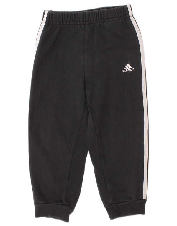 Pantaloni da tuta da jogging Adidas da bambino 18-24 mesi in cotone grigio