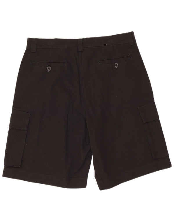 Pantaloncini cargo Reebok da uomo grandi W34 in cotone nero