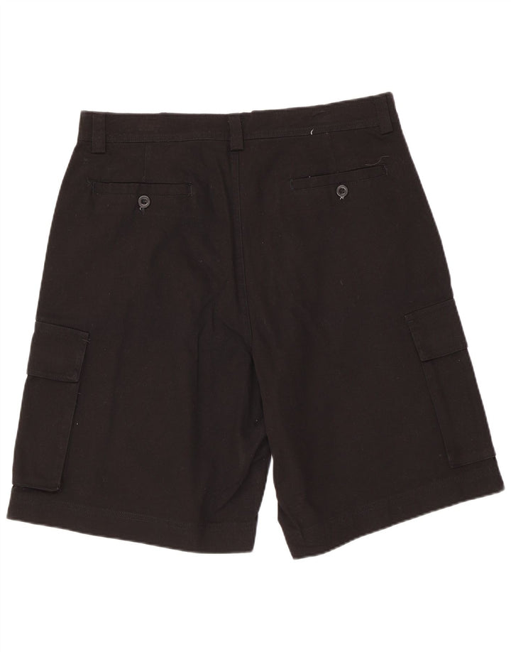 Pantaloncini cargo Reebok da uomo grandi W34 in cotone nero