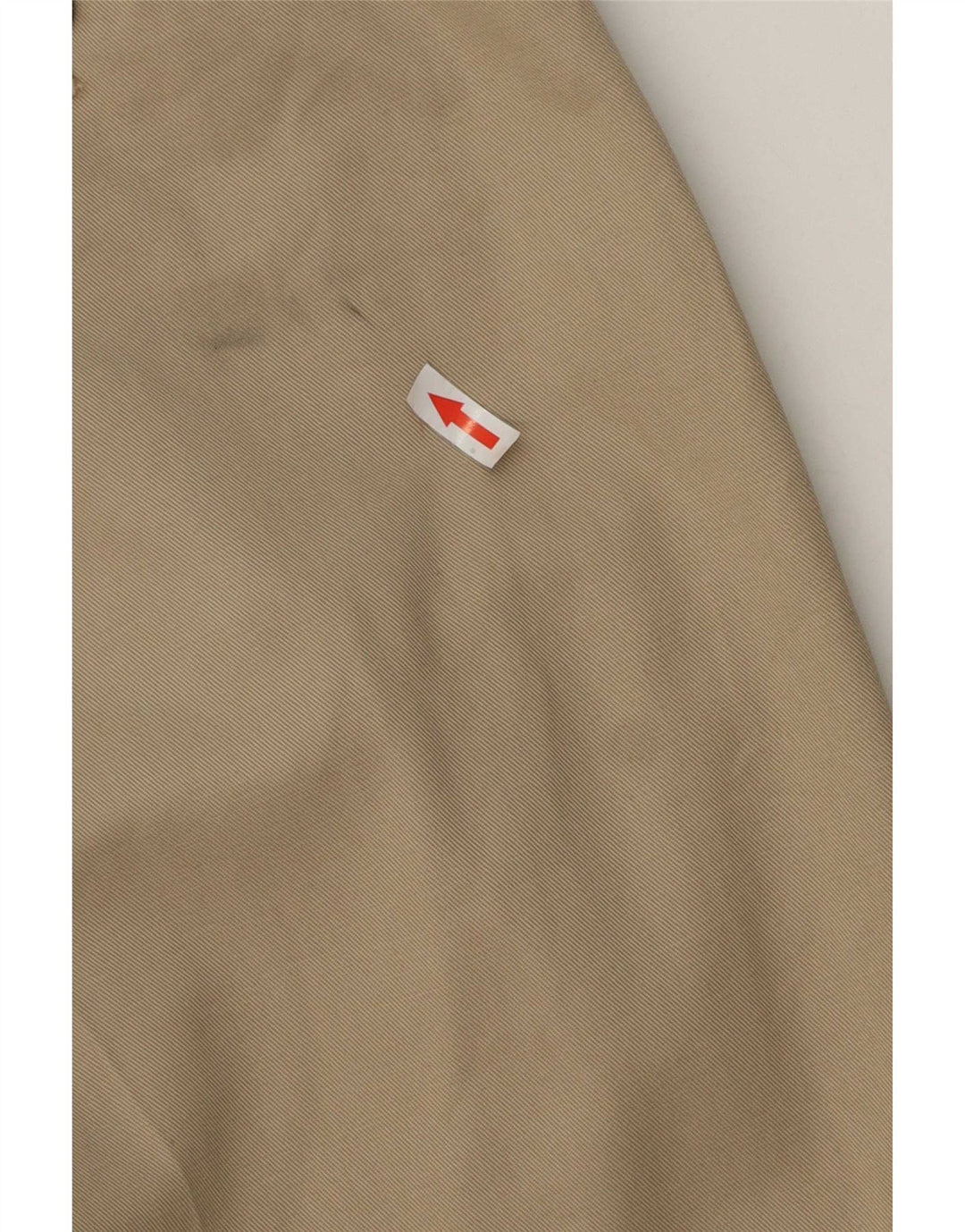 Pantaloni da abito con pegging Marks & Spencer da uomo St. Michael W38 L31 in cotone beige