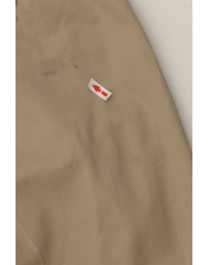 Pantaloni da abito con pegging Marks & Spencer da uomo St. Michael W38 L31 in cotone beige