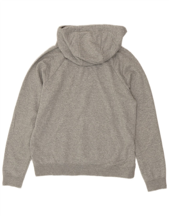 Felpa con cappuccio da uomo Nike Small in cotone chiazzato grigio