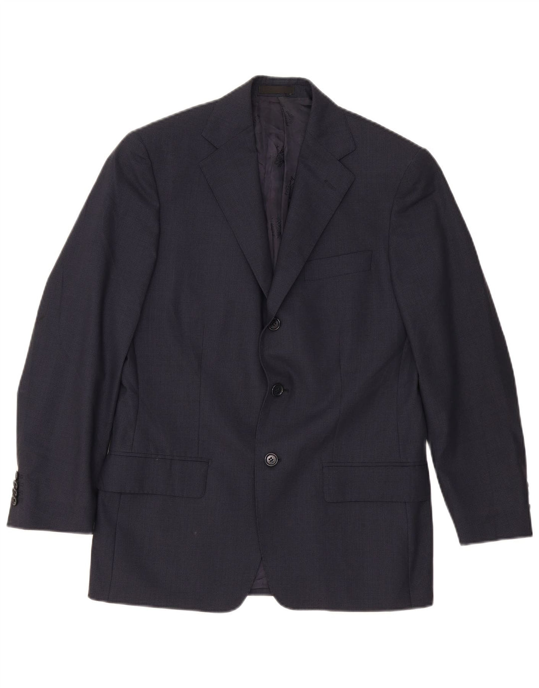 Giacca blazer da uomo a 3 bottoni Boggi UK 36 Small Blu Navy