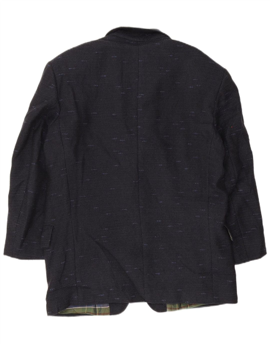 Giacca blazer da uomo a 4 bottoni RED'S UK 40 grande blu navy screziato