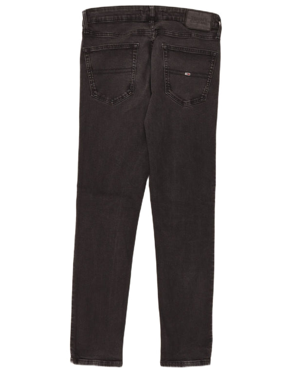 TOMMY HILFIGER Mens Austin Slim Jeans  W32 L32 Black Cotton