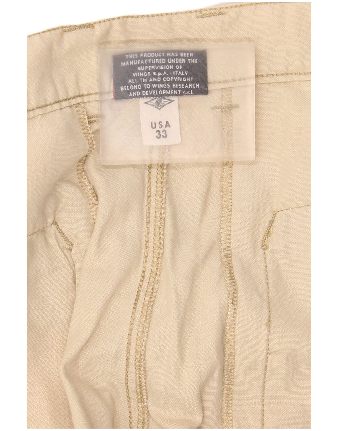 Pantaloncini cargo da uomo Bear W33 beige medio