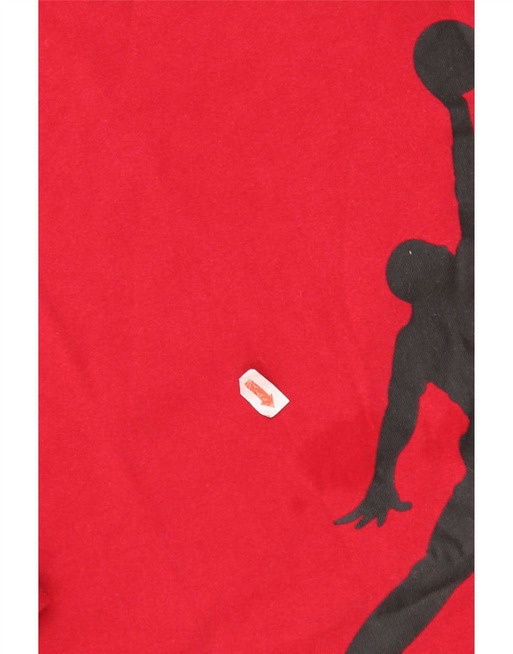 T-shirt grafica da uomo Jordan Top piccola rossa