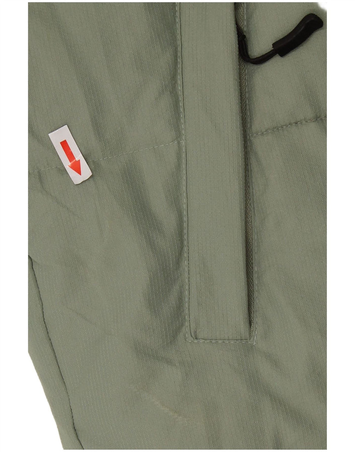 Giacca imbottita con cappuccio Fila da uomo UK 40 Large Verde Poliammide