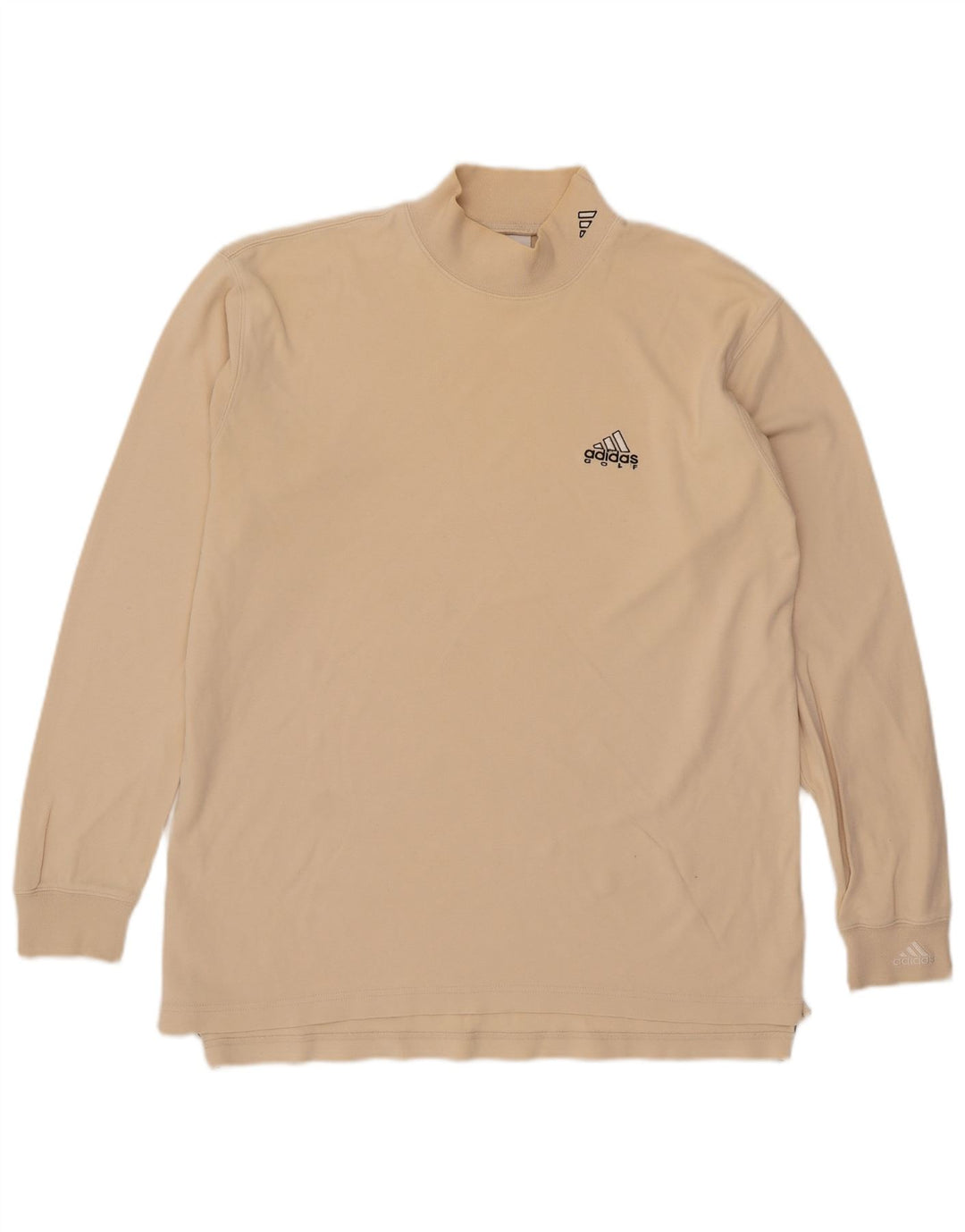 Adidas Maglia a maniche lunghe da uomo UK 38/40 Cotone beige medio