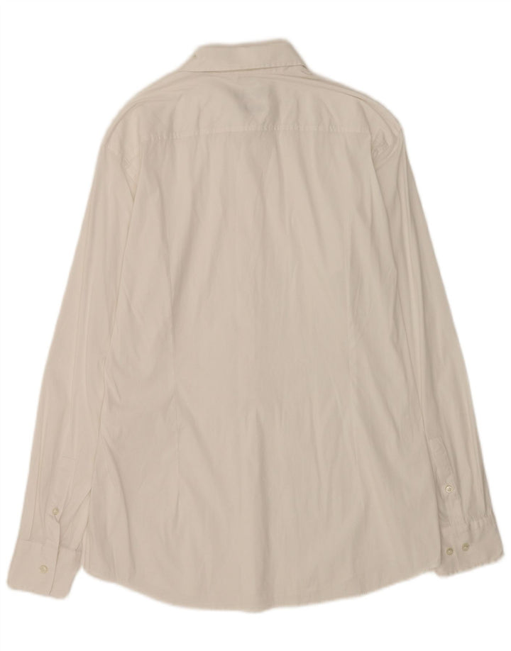 Camicia slim fit da uomo Hugo Boss taglia 41 16 grande bianca