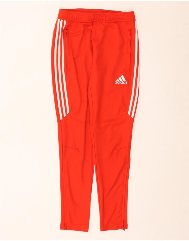Pantaloni da tuta ADIDAS Climacool da donna UK 10 piccoli poliestere rosso
