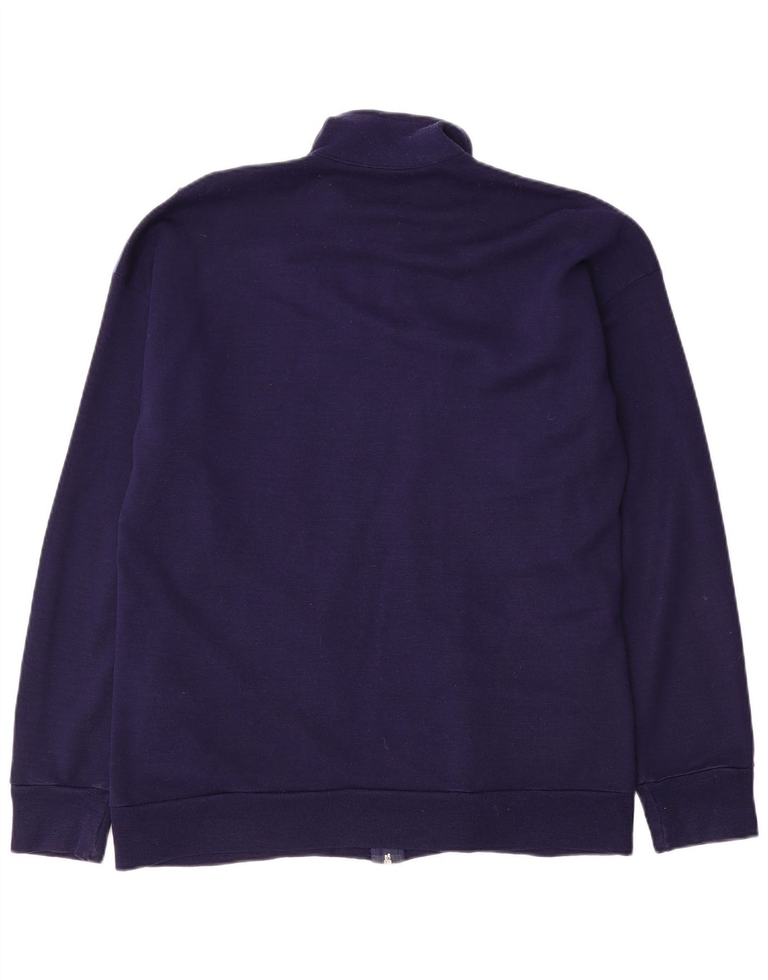 Giacca da tuta da uomo vintage grande color block blu navy