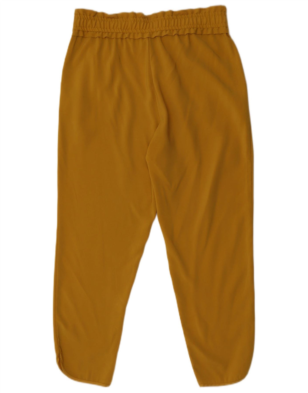 Pantaloni corti affusolati da donna Zara medi W28 L25 poliestere giallo