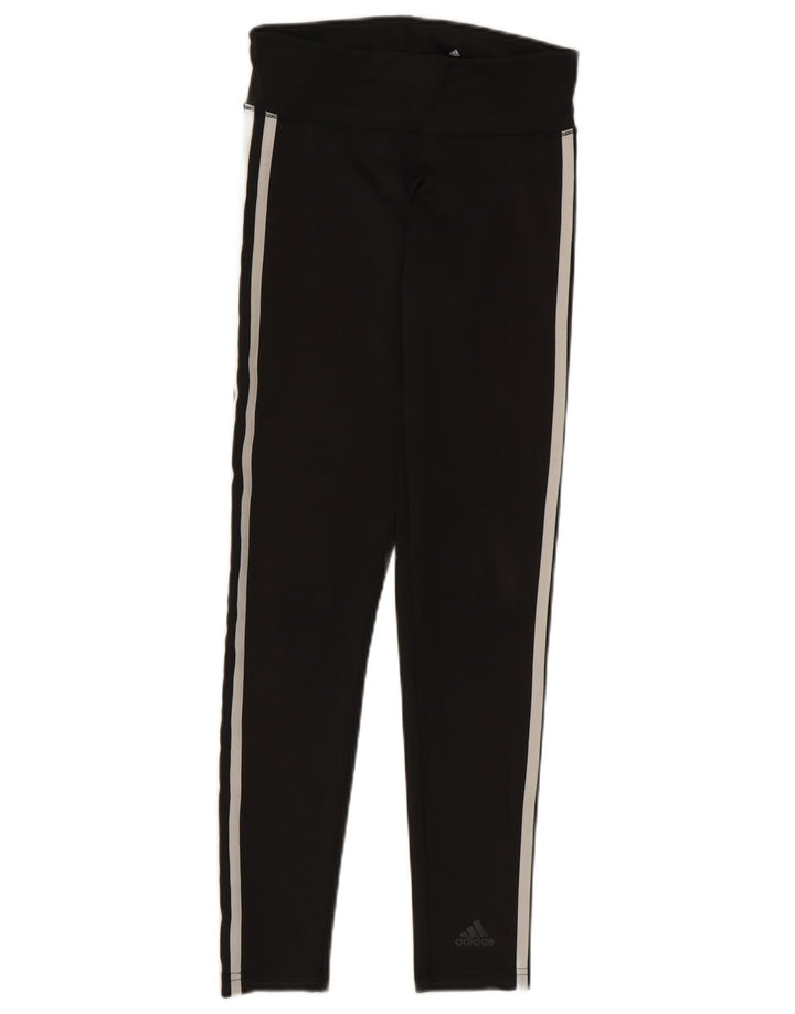 Leggings ADIDAS da donna UK 4/6 XS neri