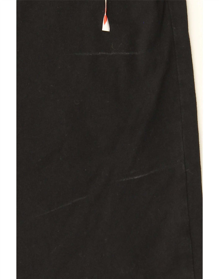 T-shirt Zara da uomo Top grande in cotone nero