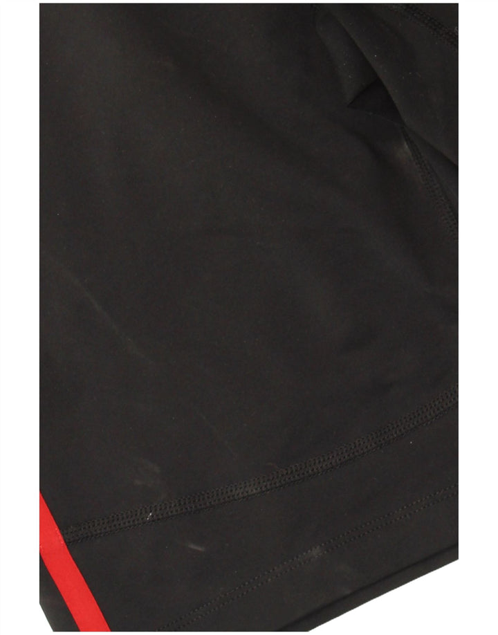 Pantaloncini sportivi Nike Dri Fit da donna UK 12 Medium Nero Colourblock Poliestere