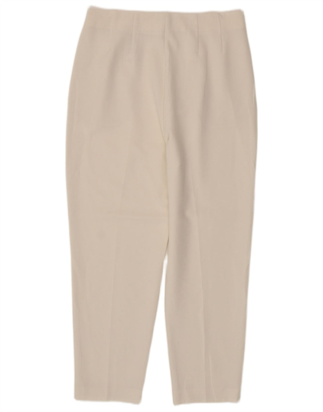 Pantaloni corti slim da donna Marks & Spencer UK 12 medi W30 L26 bianco sporco