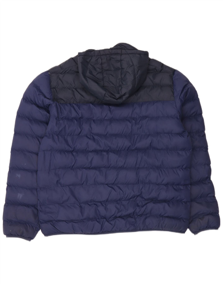 Giacca imbottita con cappuccio da uomo Mountain Warehouse UK 44 2XL Poliammide blu navy