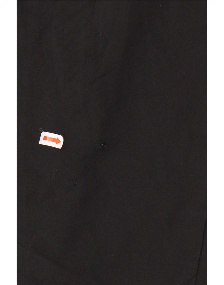 Pantaloni da tuta NIKE Dri Fit da uomo, grandi, in poliestere color block nero