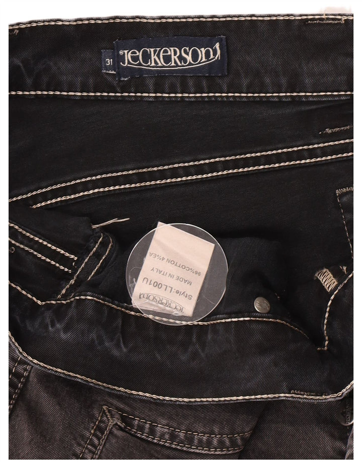 Jeans dritti da uomo Jeckerson W31 L30 cotone grigio