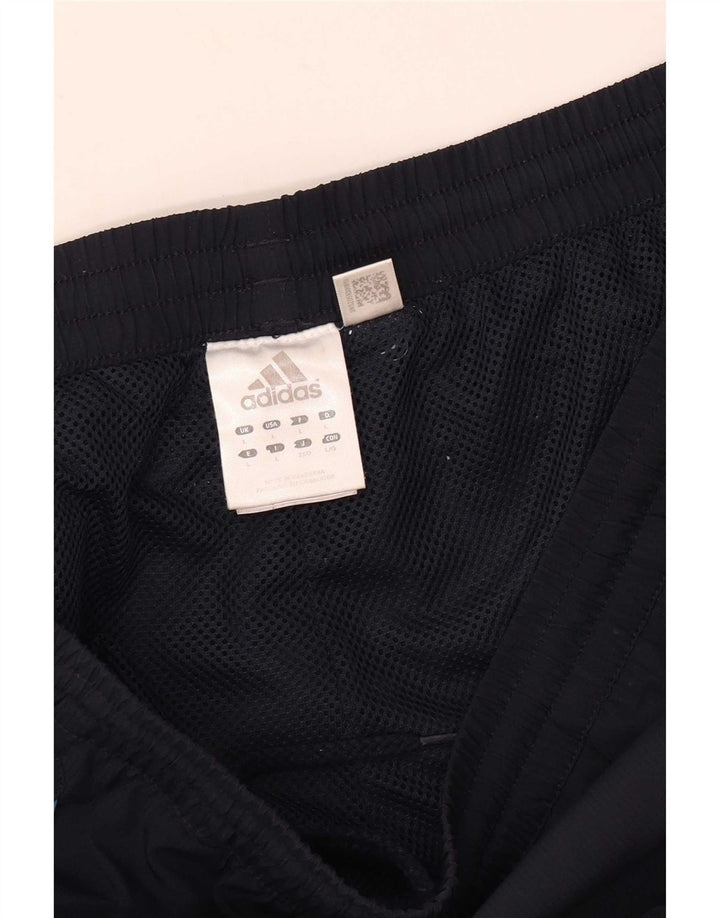 Pantaloncini sportivi Adidas Climacool Bermuda da uomo di grandi dimensioni in poliestere blu navy