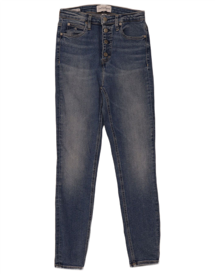 CALVIN KLEIN Jeans skinny da donna W29 L28 Blu