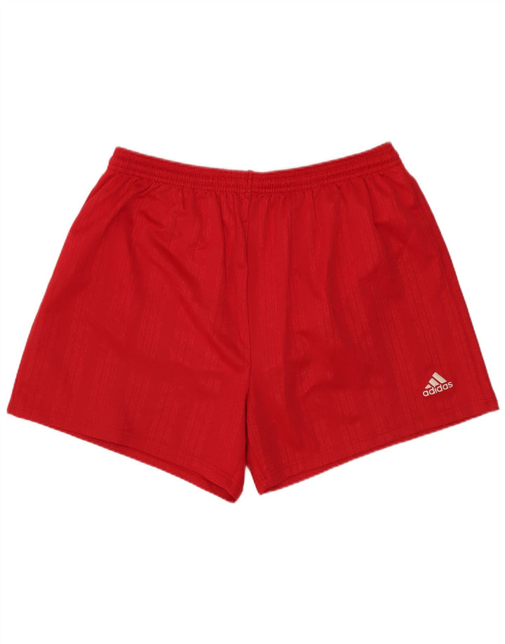 ADIDAS Mens Sport Shorts Large  Red Polyester