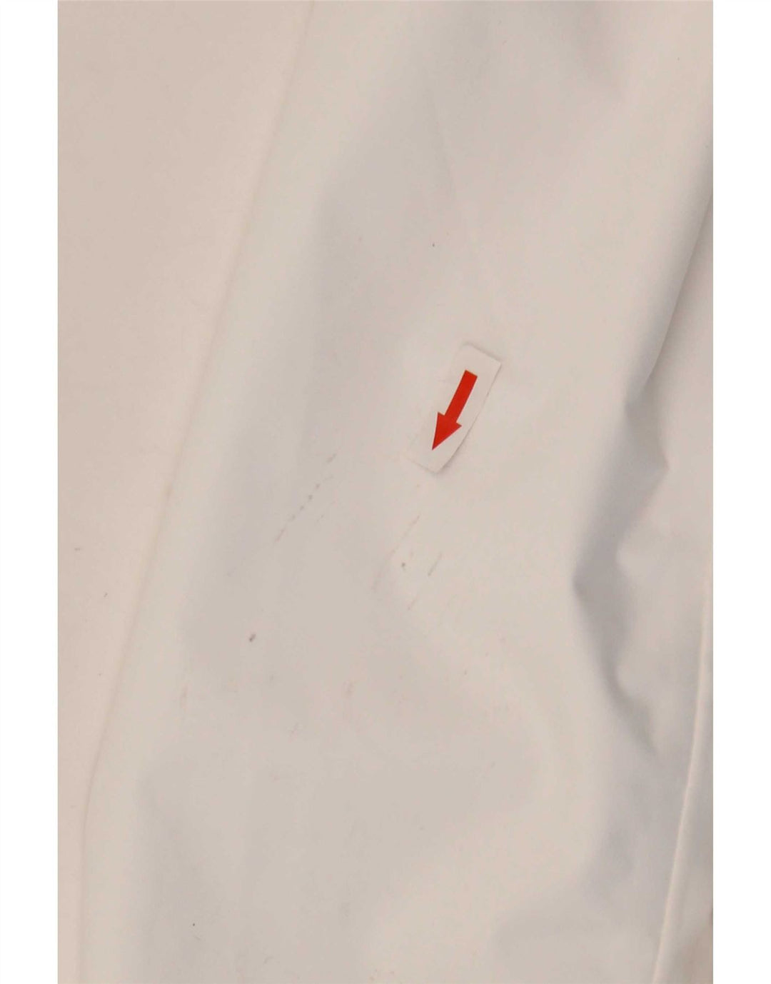 Giacca antipioggia con cappuccio grafica da donna Helly Hansen UK 10 piccola poliestere bianco