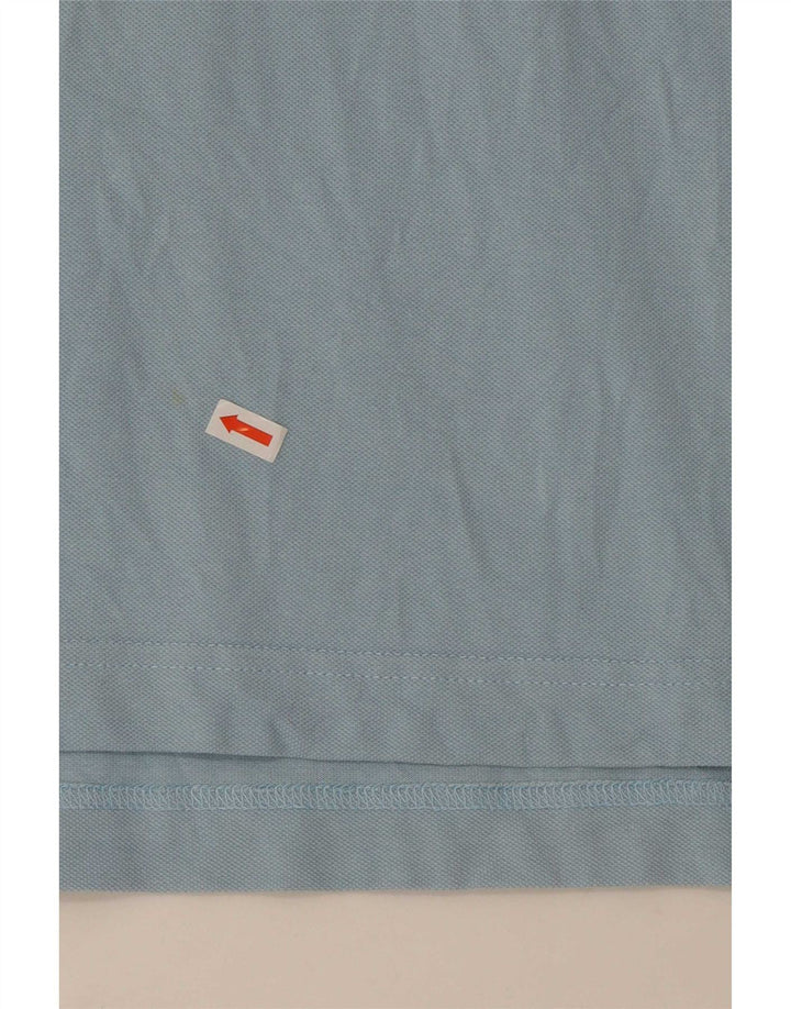 Polo Kappa Uomo Blu Medio in cotone