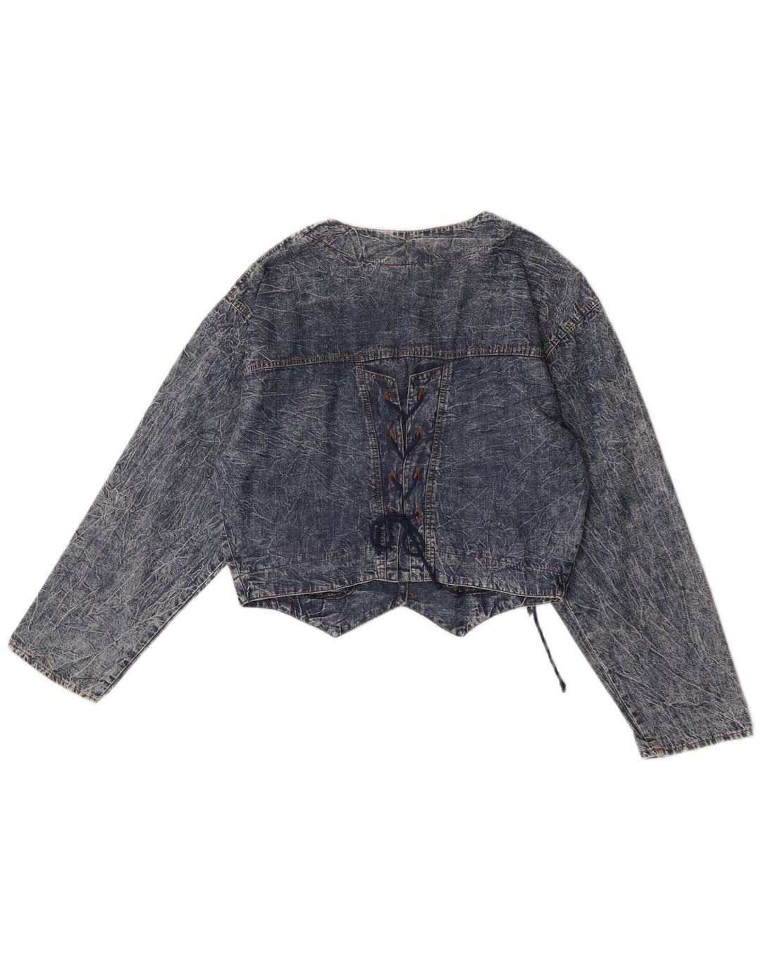 Giacca di jeans corta per ragazze Canda 15-16 anni in cotone blu