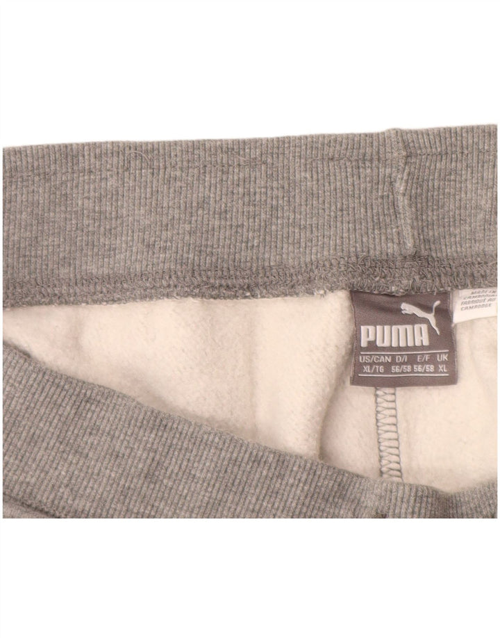 Pantaloni da tuta da uomo PUMA XL in cotone grigio