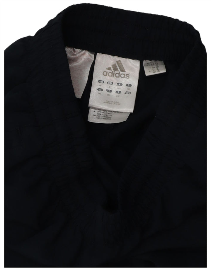 Pantaloni Tuta Bambina Adidas 9-10 Anni Blu Navy Poliestere