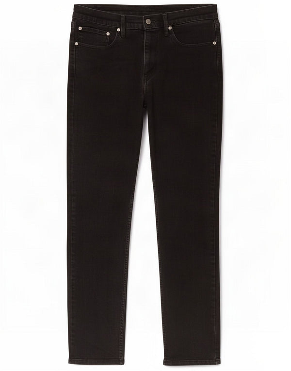 Levi's Uomo 512 Jeans slim affusolati W34 L32 Cotone nero