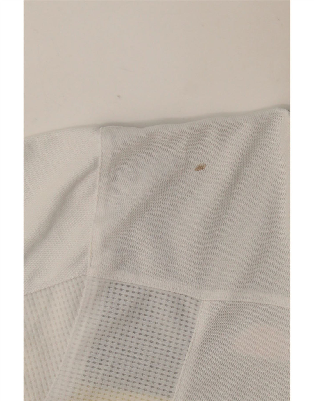 Polo da uomo ELLESSE Large in poliestere color block bianco