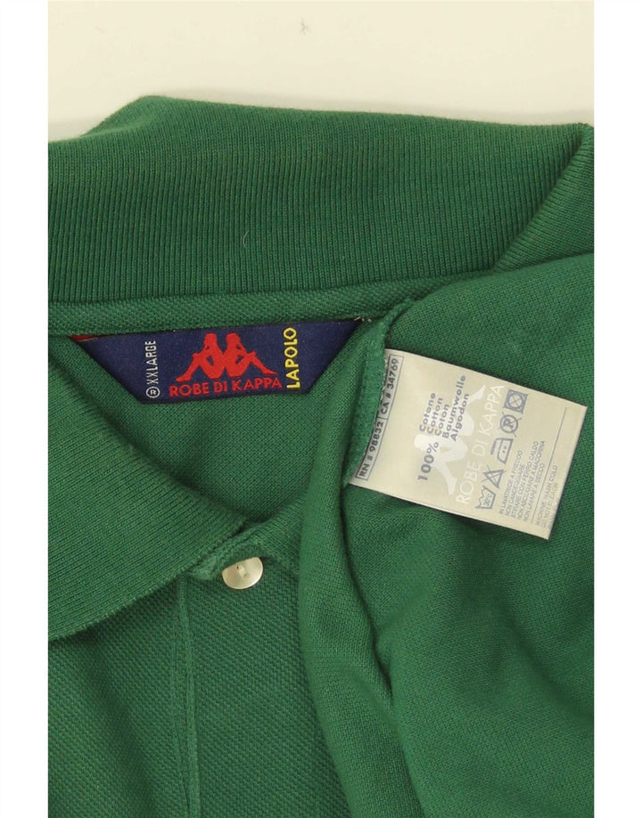 Polo Kappa Uomo 2XL Cotone Verde